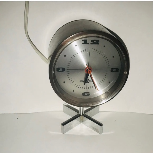 Table Desk Clock Arthur Umanoff for Herman Howard Miller George Nelson MCM - Picture 12 of 12